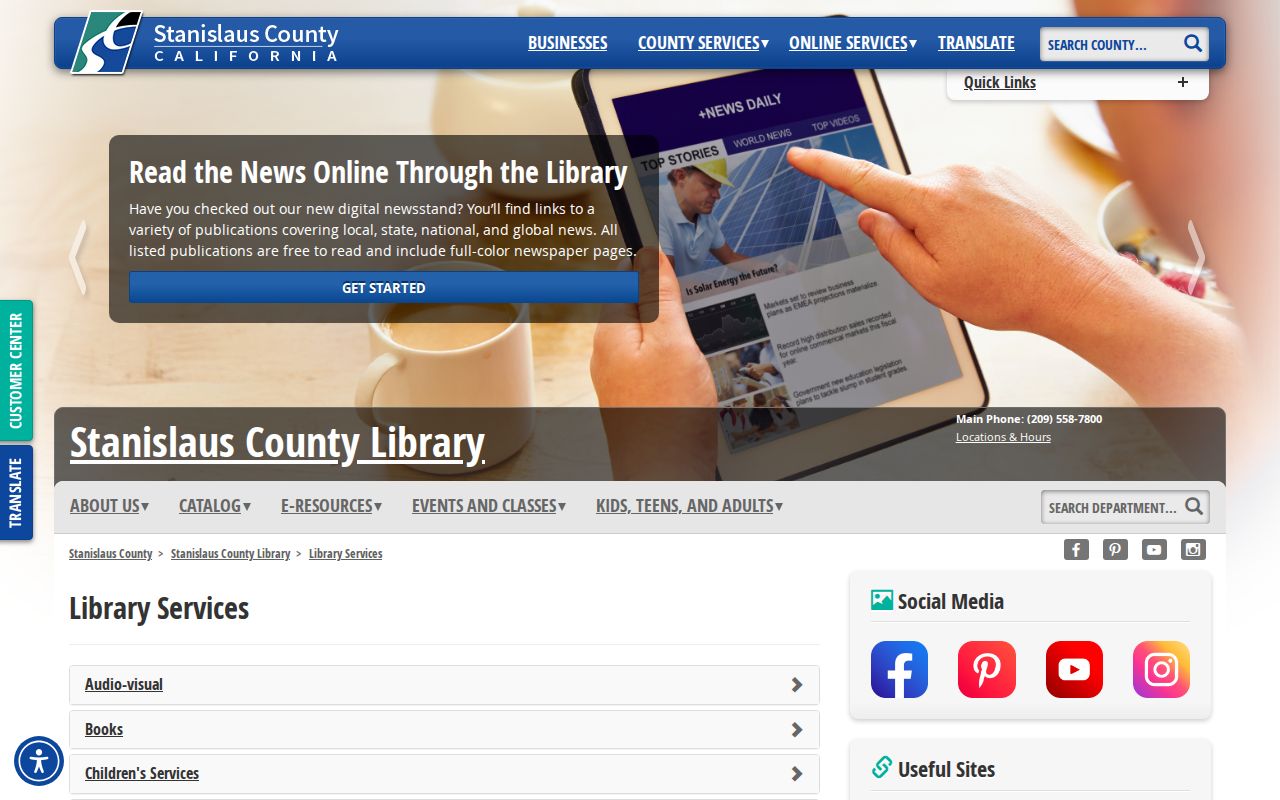 Stanislaus County people directories and Modesto Library Special Collections